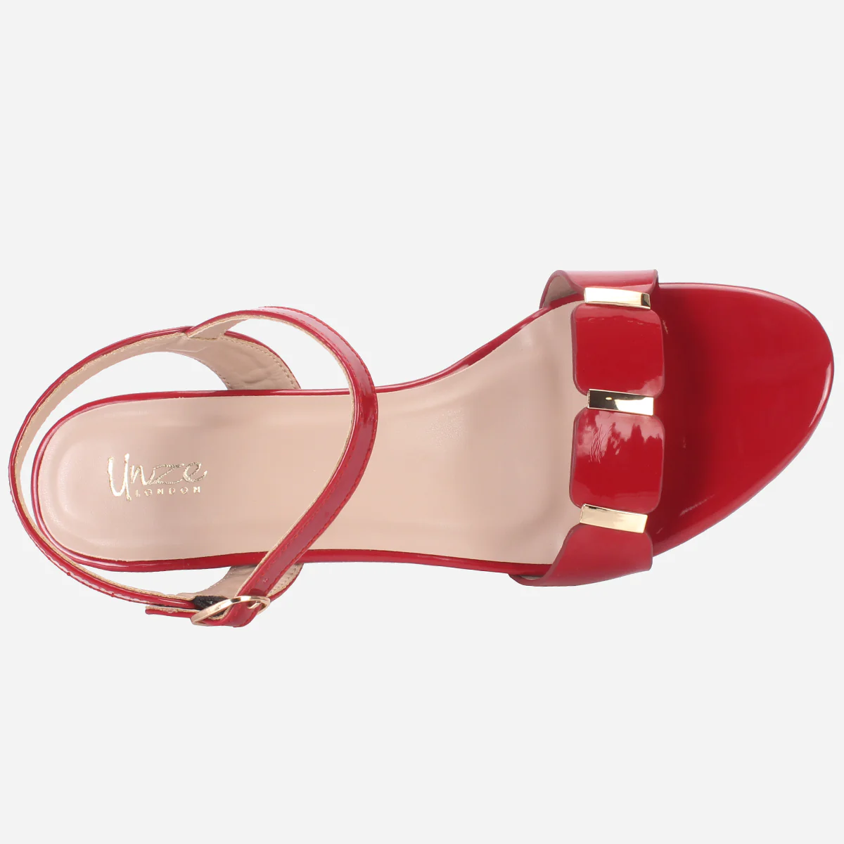 Women "JADEN" Heeled Open Toe Party Sandals - Image 4