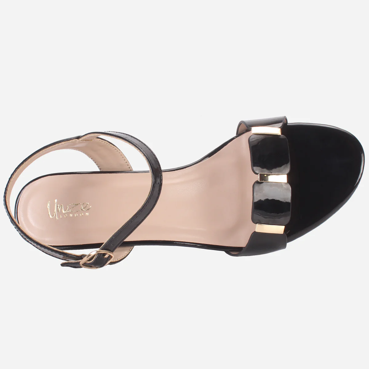 Women "JADEN" Heeled Open Toe Party Sandals - Image 4