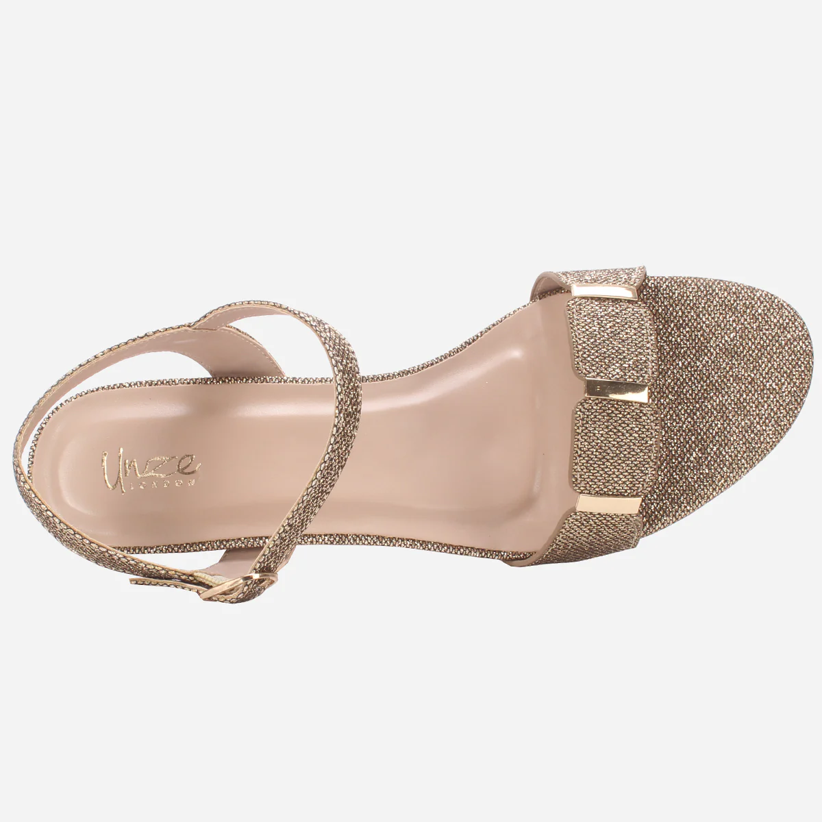 Women "JADEN" Heeled Open Toe Party Sandals - Image 4
