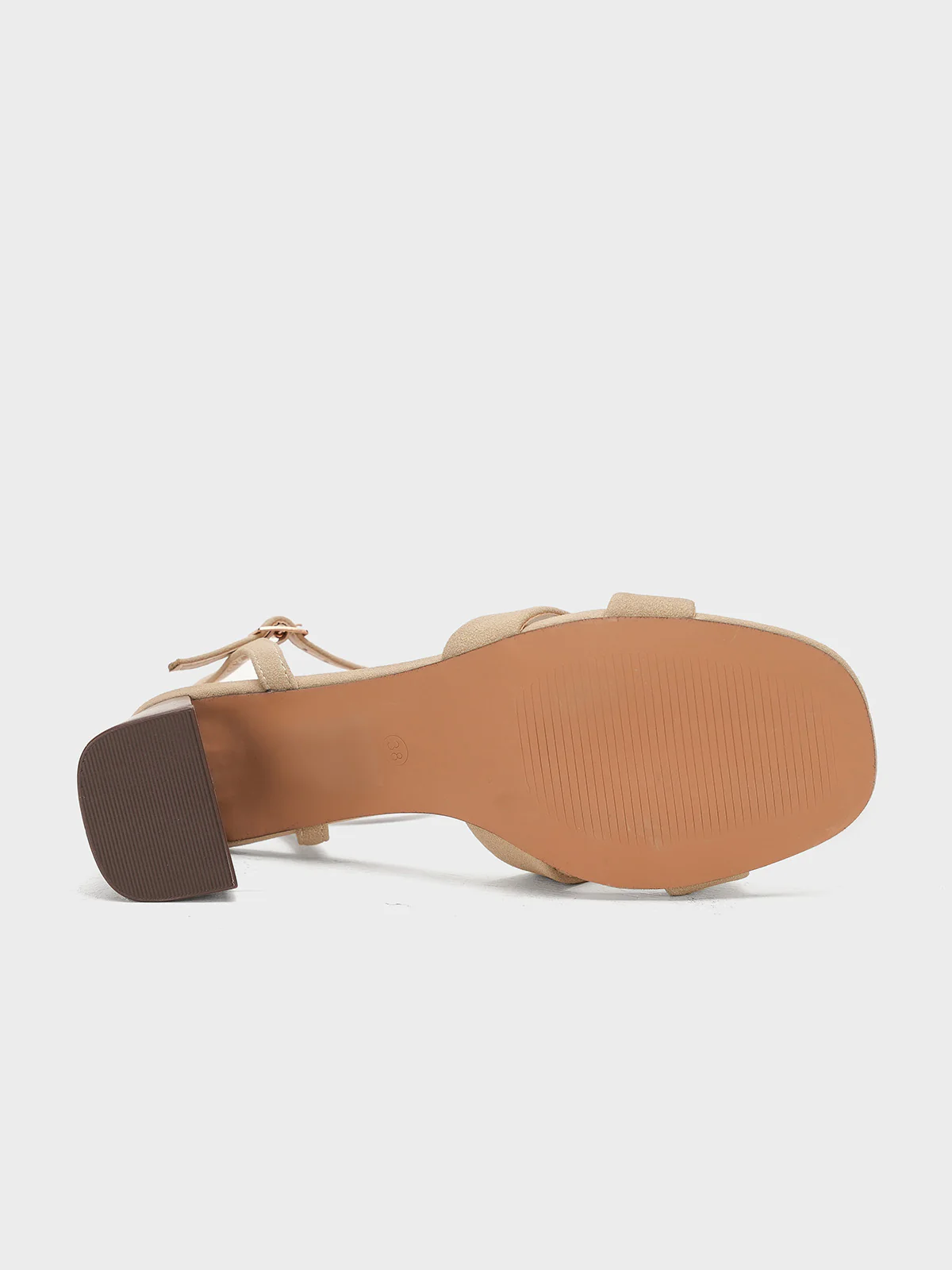 Women "JEFFREY" Block Heel Buckle Sandals - Image 6