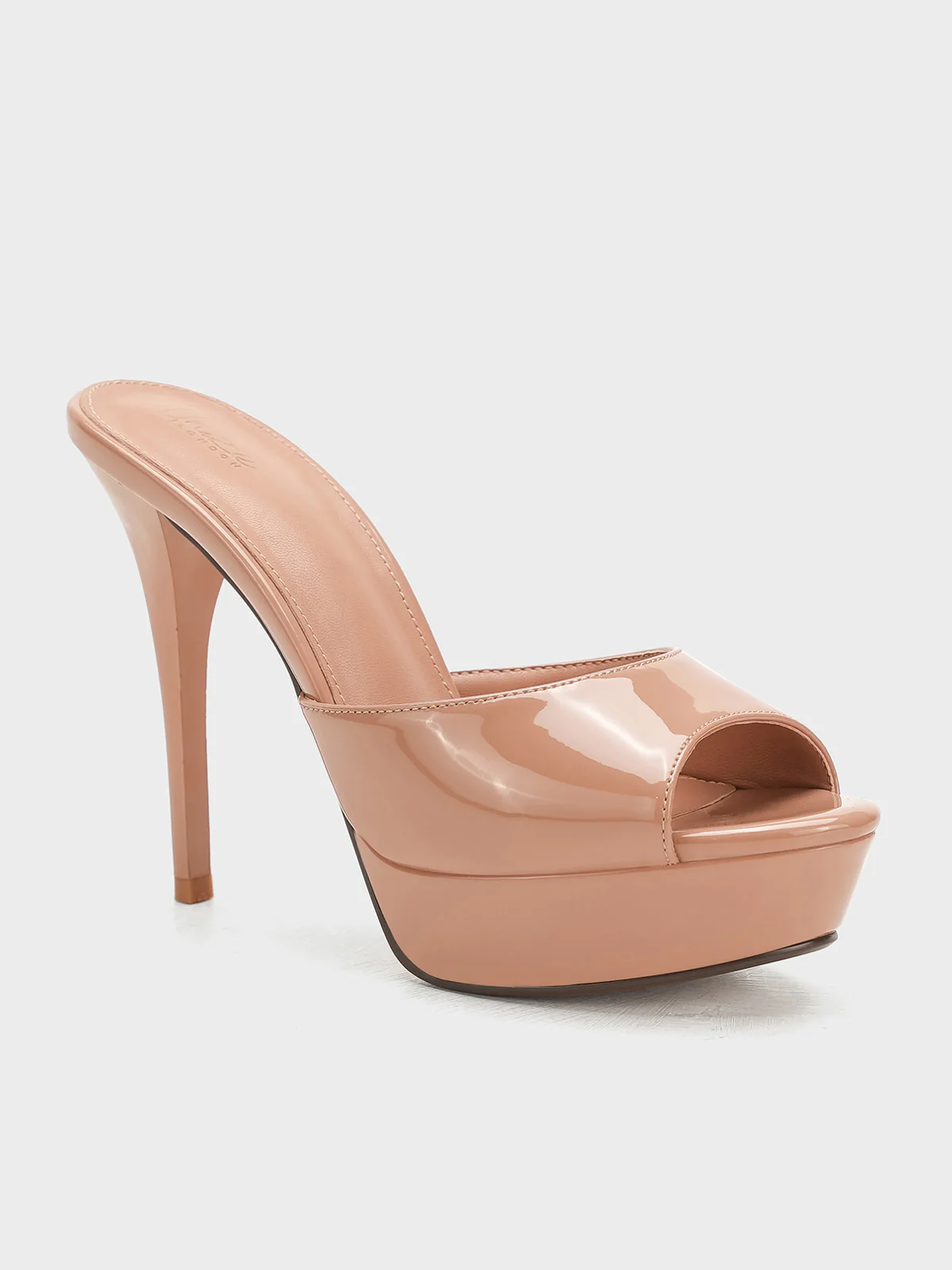 Women "JEREMY" Modern Slip On Heel Sandals - Image 2