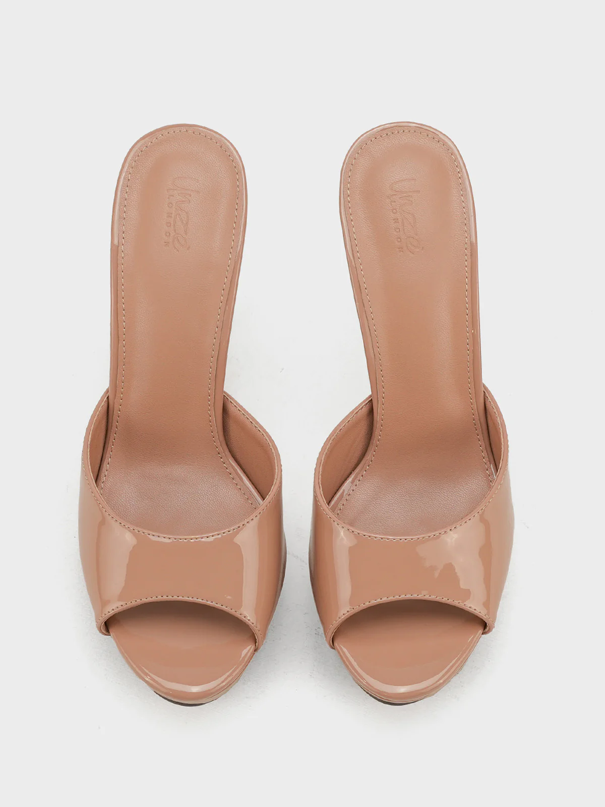 Women "JEREMY" Modern Slip On Heel Sandals - Image 9
