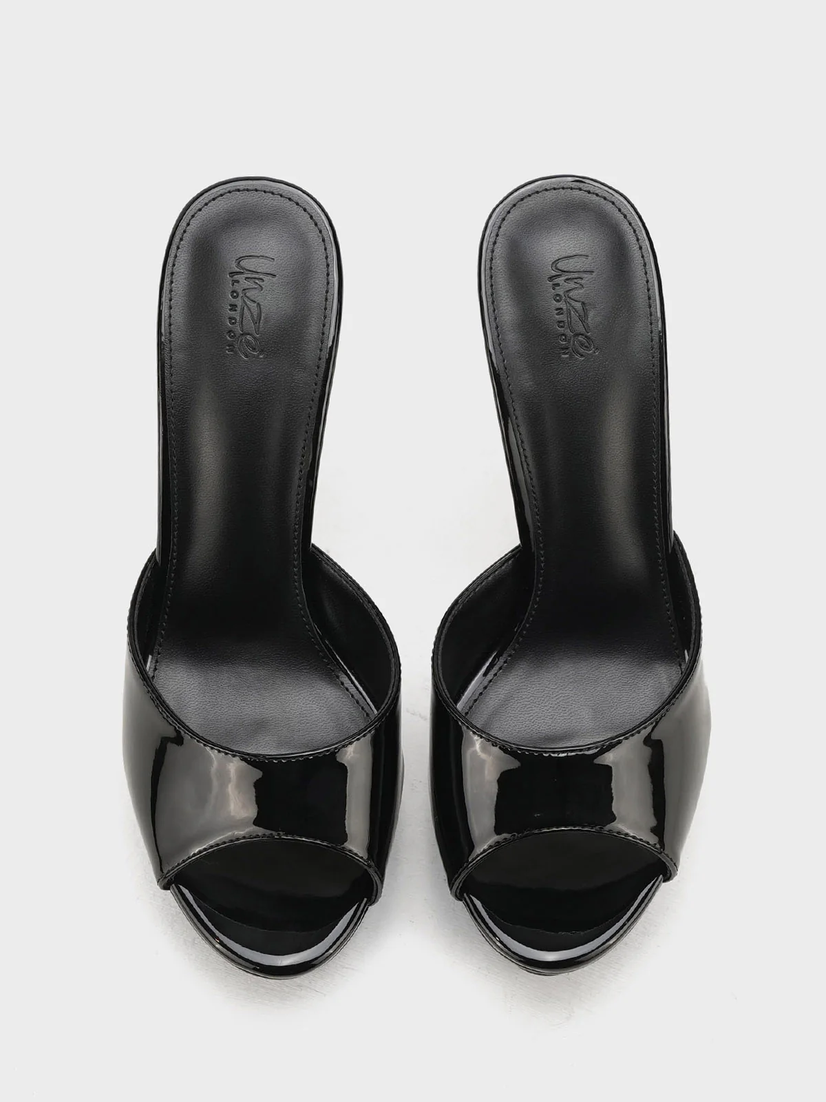 Women "JEREMY" Modern Slip On Heel Sandals - Image 9