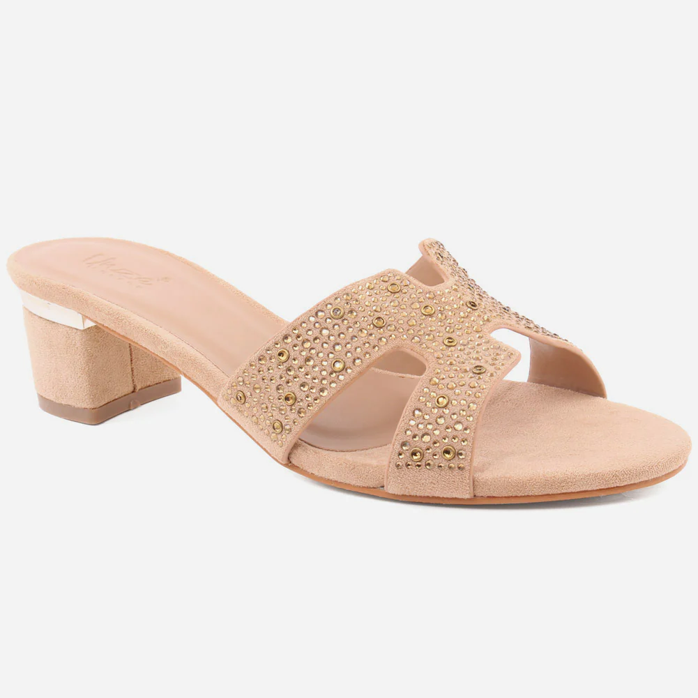 Women "Jordana" classic block heel sandals