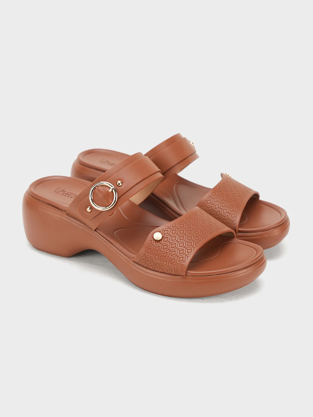 Women "JOSEFA" Comfort Wedge Slippers - Image 4