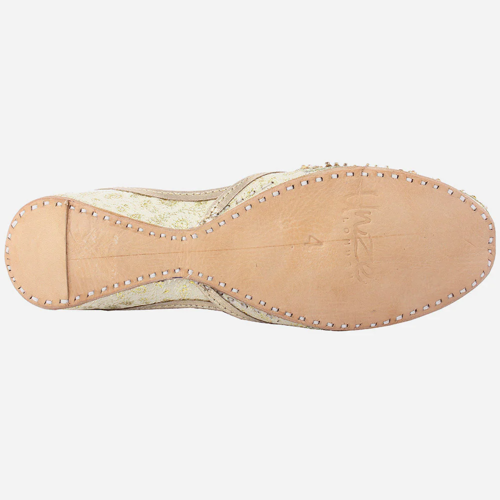 WOMEN "JUDY" TRADITIONAL HANDMADE LEATHER KHUSSA - Image 5
