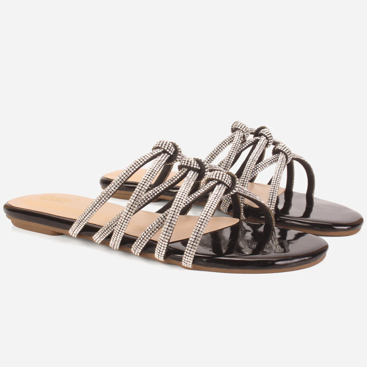 Women "JULIZ" Summer Decorated Flat Slippers - Image 2