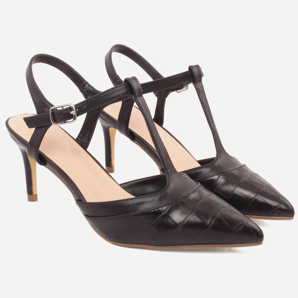WOMEN "KALEMA" ELEGANT ANKLE STRAP SANDALS - Image 2