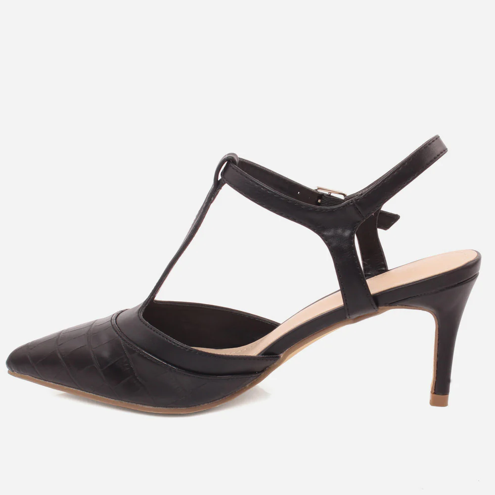 WOMEN "KALEMA" ELEGANT ANKLE STRAP SANDALS - Image 3