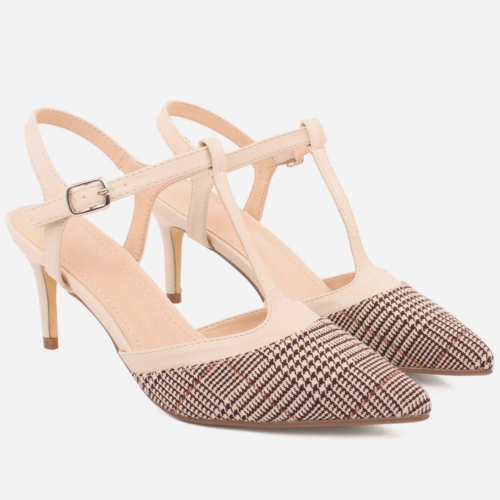 WOMEN "KALEMA" ELEGANT ANKLE STRAP SANDALS - Image 2