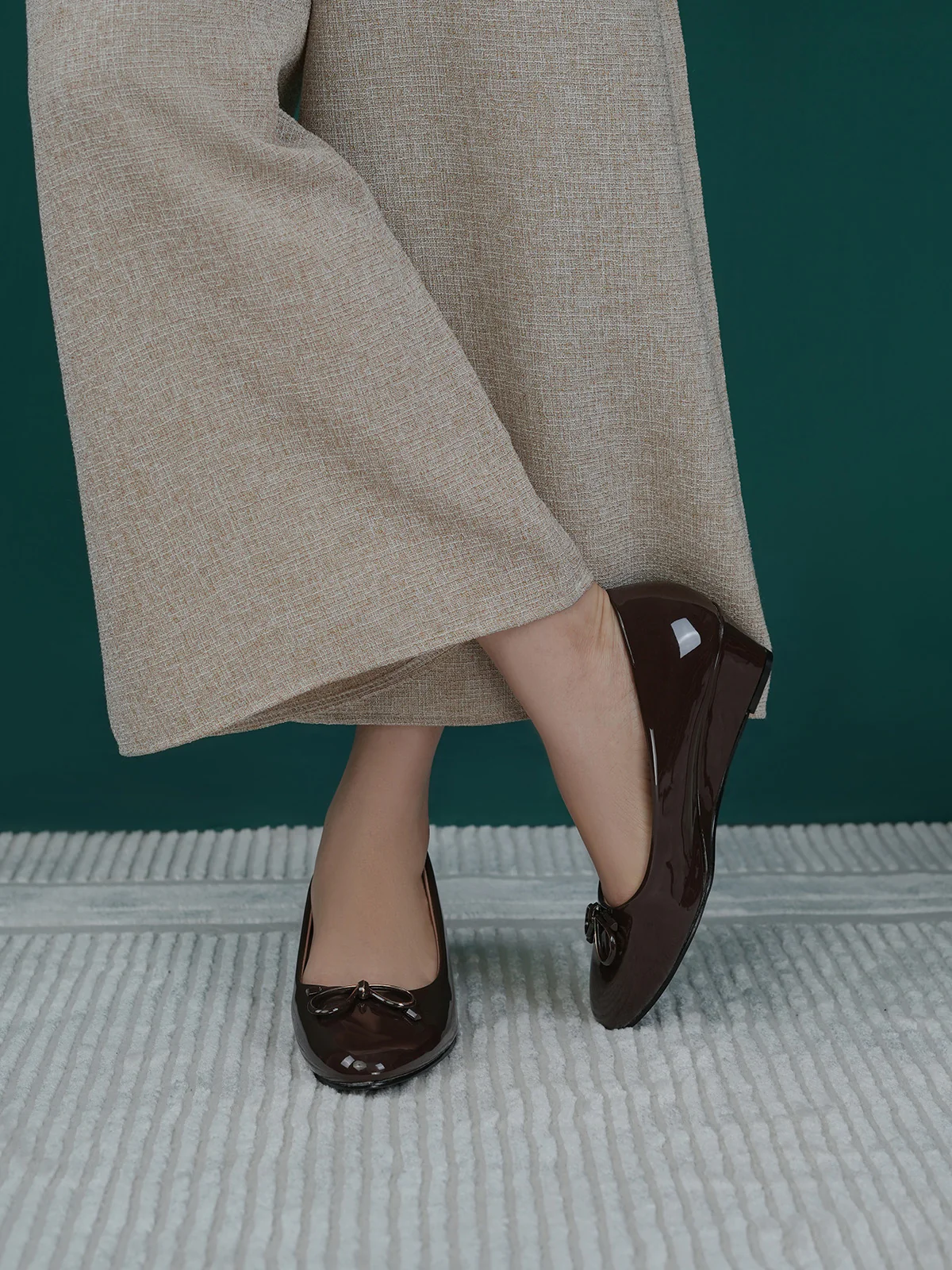 Women "KANELO" Comfortable Wedge Courts - Image 6