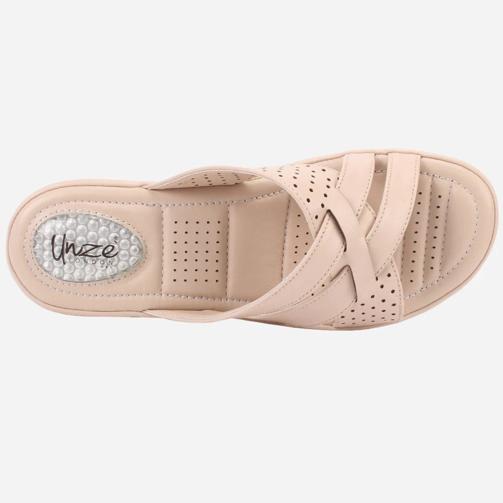 Women "KEICH" Comfort Strappy Slippers - Image 4