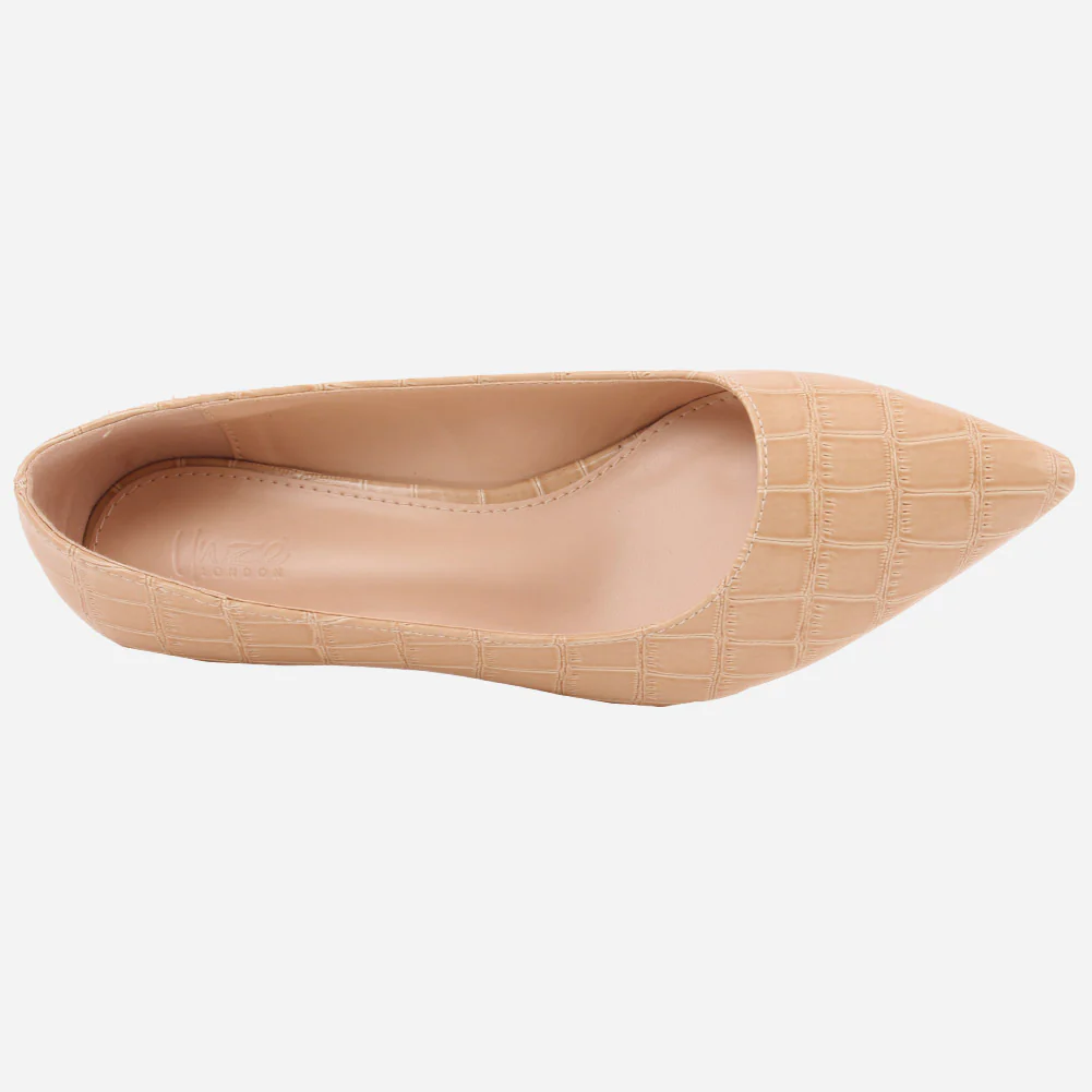 Women "KEIRA" Mid High Heel Court Shoes - Image 4