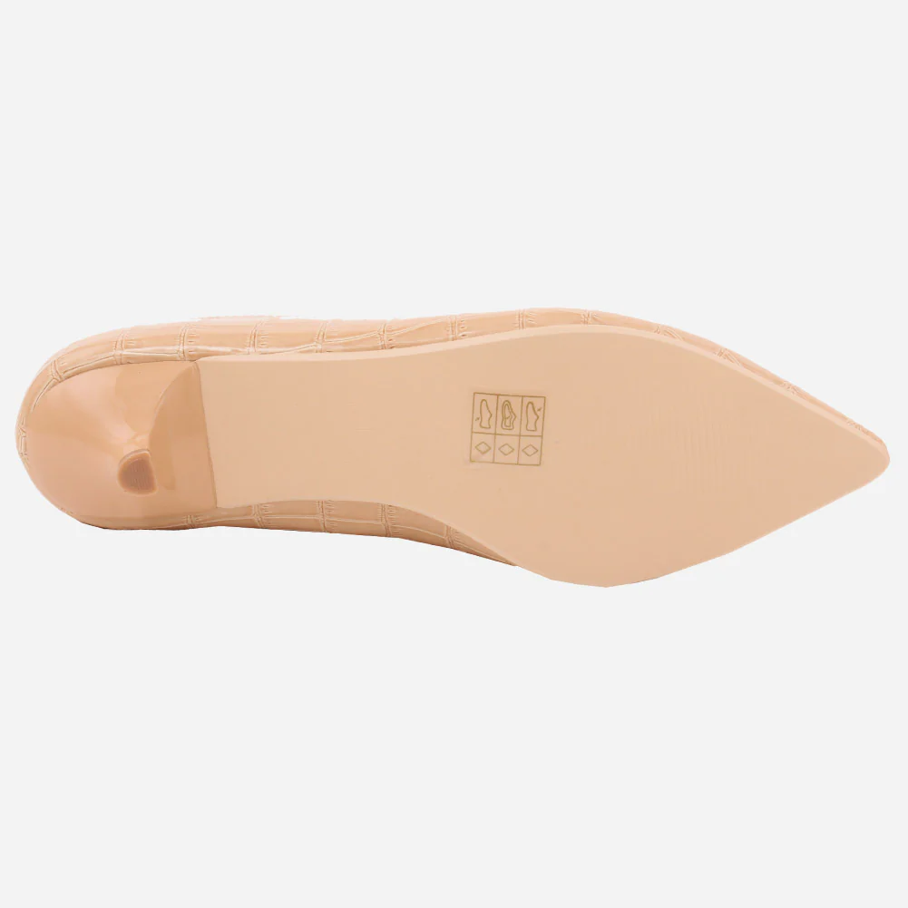Women "KEIRA" Mid High Heel Court Shoes - Image 5