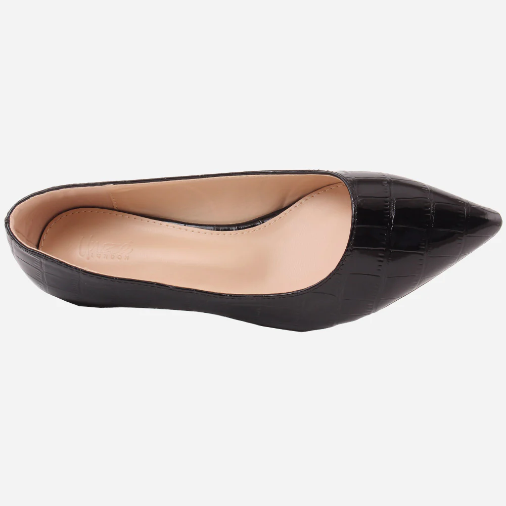 Women "KEIRA" Mid High Heel Court Shoes - Image 4