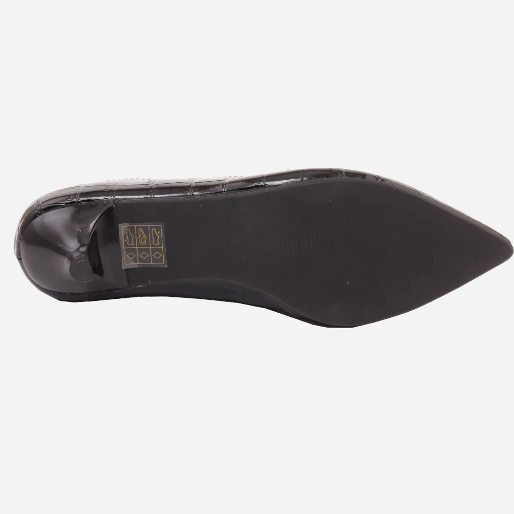 Women "KEIRA" Mid High Heel Court Shoes - Image 5