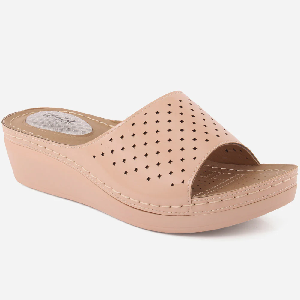 Women "KENDAL" Wide Fitting Comfort Slippers