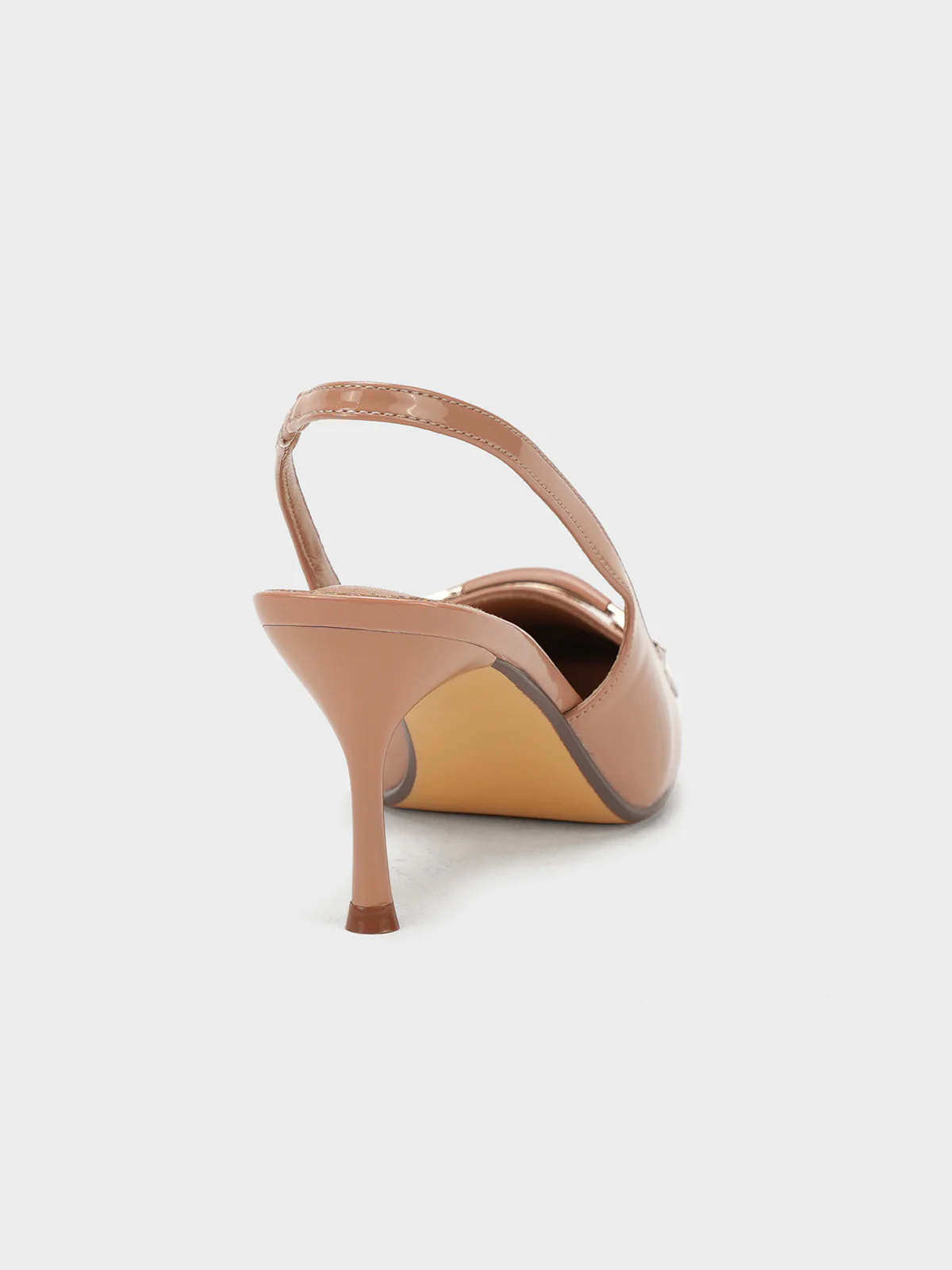 Women "KENELM" Glossy Pointed Toe Sandals - Image 5