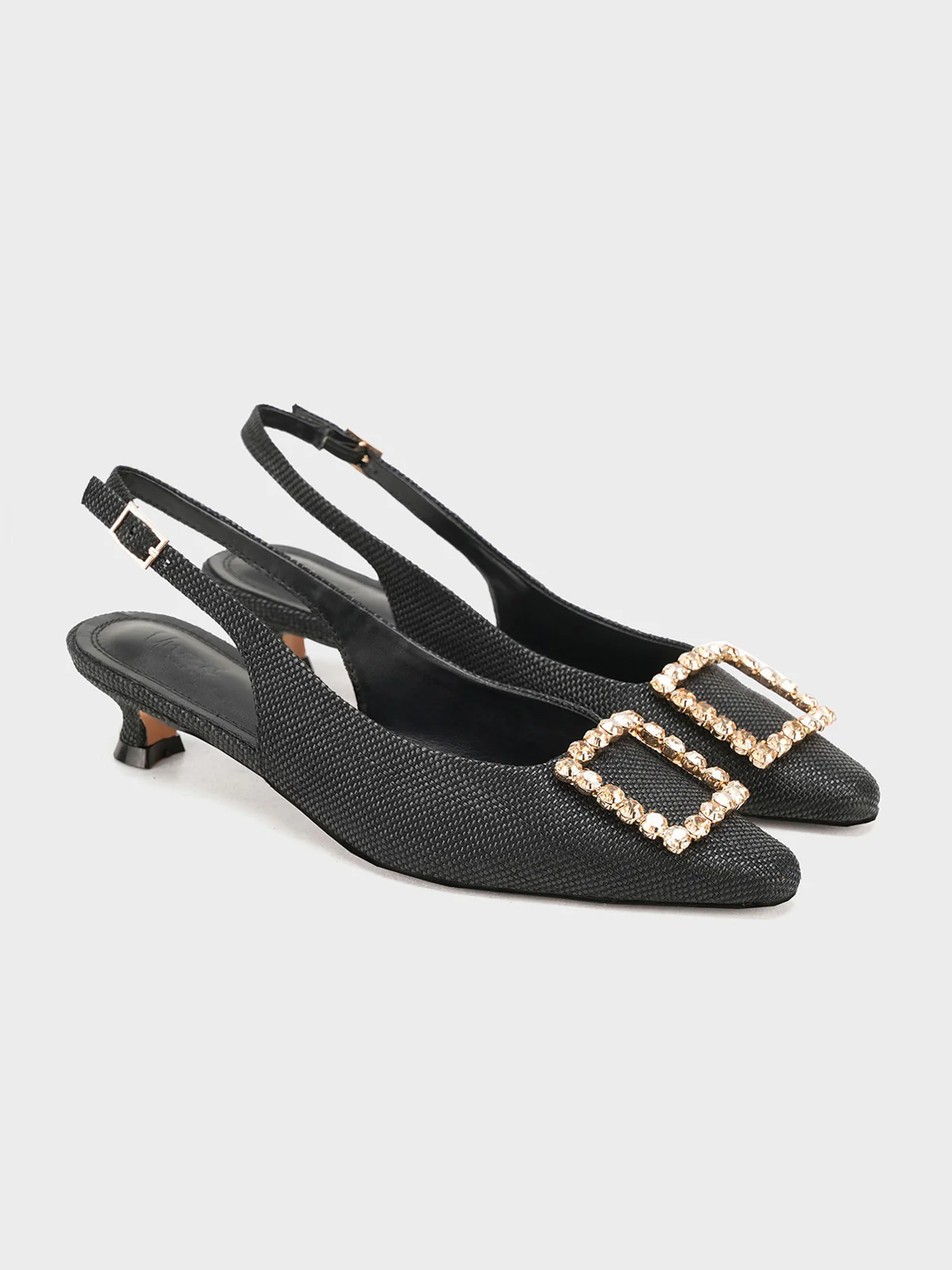 Women "KIMONI" Elegant Kitten Heel Sandals - Image 4
