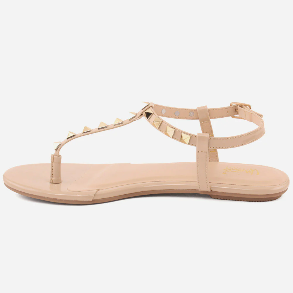 Women "KITTY" Ankle Fastening Light Weight Rubber Sole Sandals - Image 3