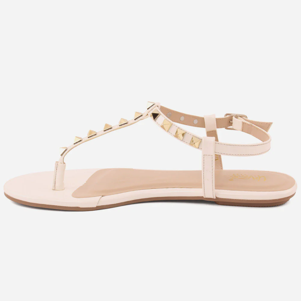 Women "KITTY" Ankle Fastening Light Weight Rubber Sole Sandals - Image 3
