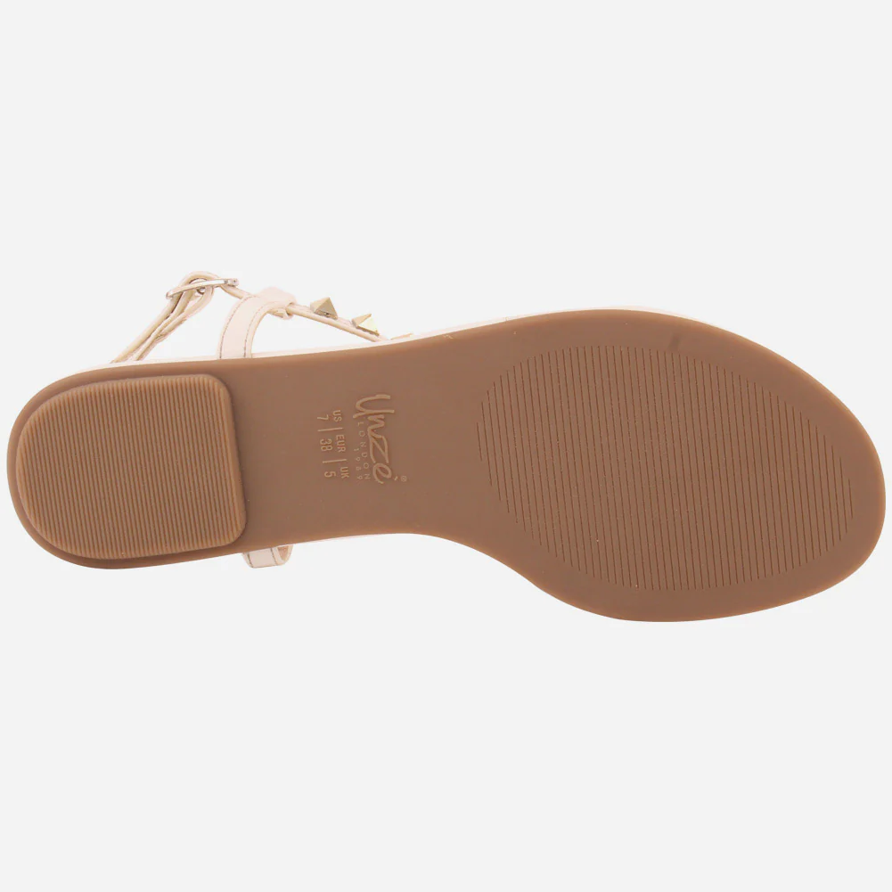 Women "KITTY" Ankle Fastening Light Weight Rubber Sole Sandals - Image 5