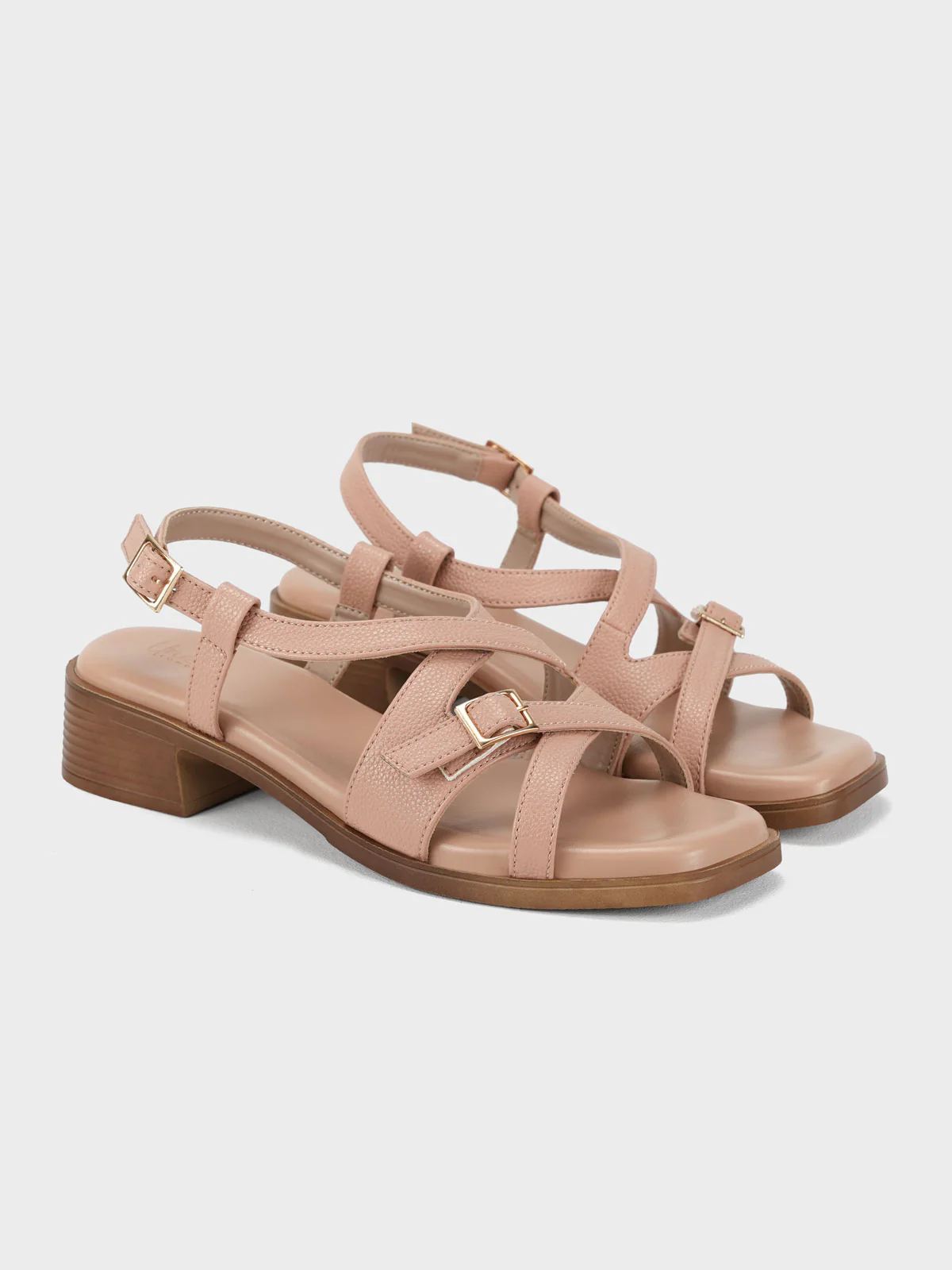 Women "KRIKOR" Stylish Buckle Sandals - Image 2