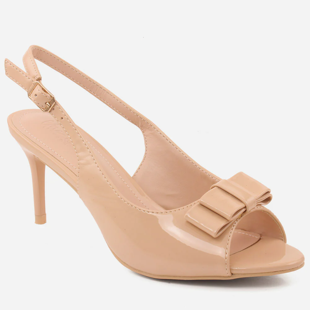 Women "KRISTY" Elegant Mid High Heel Sandals