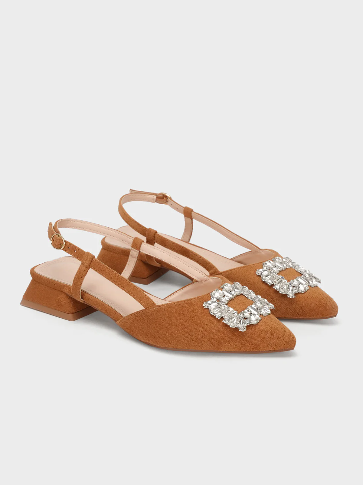 Women "KYOU" Pointy Back Strap Sandals - Image 4