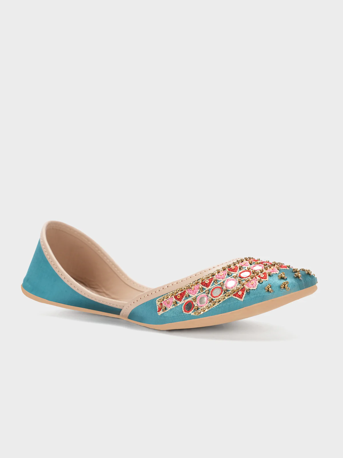 Women "LAKEISHA" Embellished Khussa Shoes