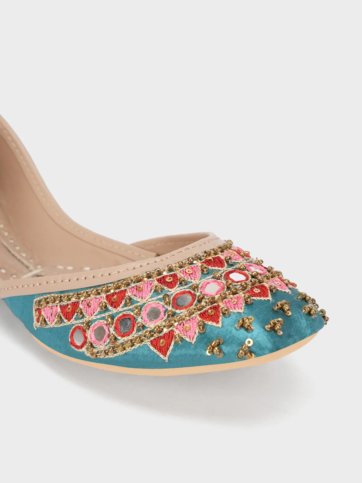 Women "LAKEISHA" Embellished Khussa Shoes - Image 2