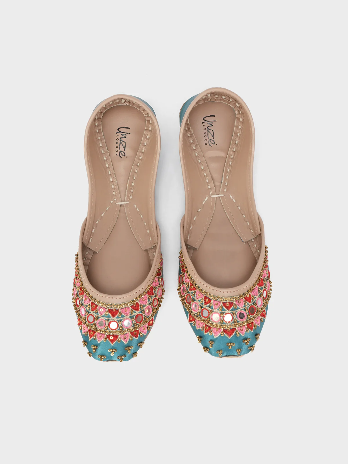 Women "LAKEISHA" Embellished Khussa Shoes - Image 5