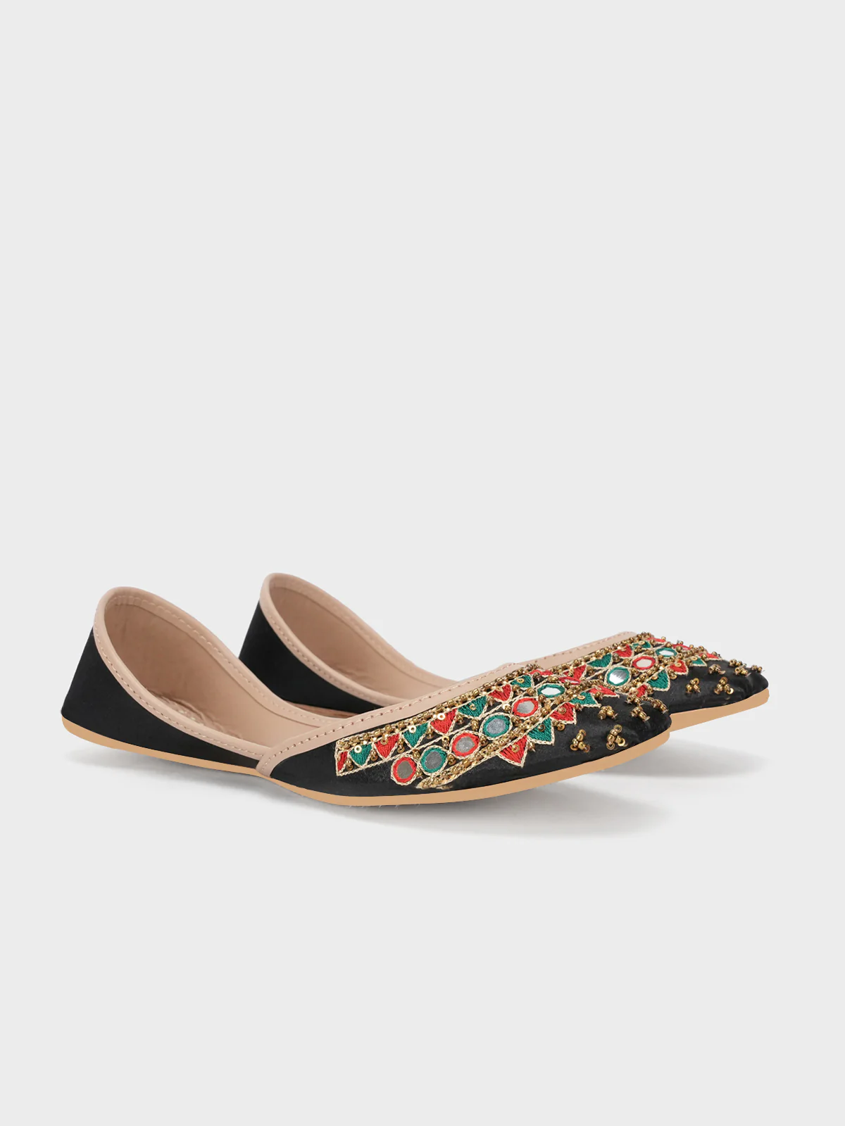 Women "LAKEISHA" Embellished Khussa Shoes - Image 2