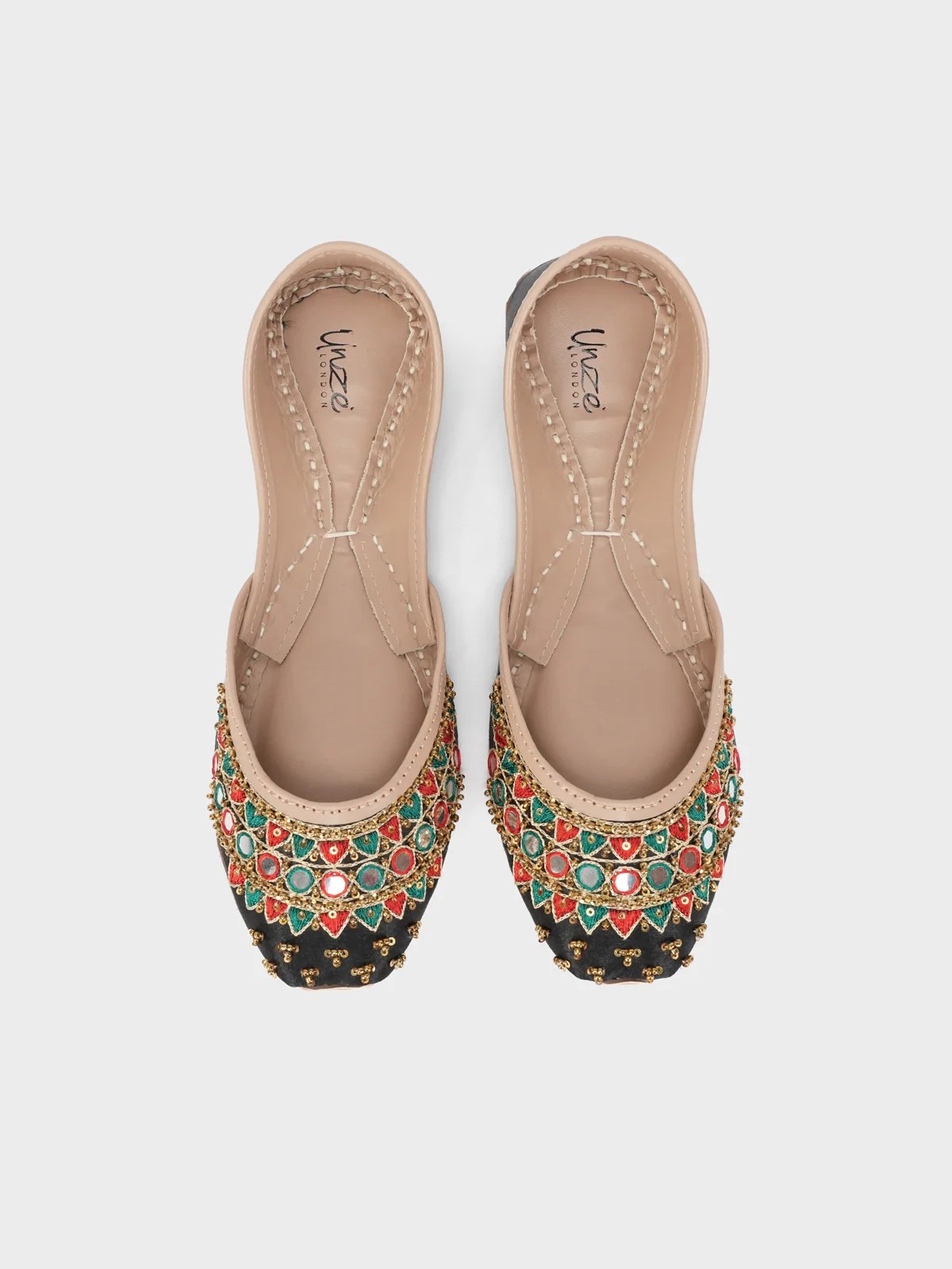 Women "LAKEISHA" Embellished Khussa Shoes - Image 5