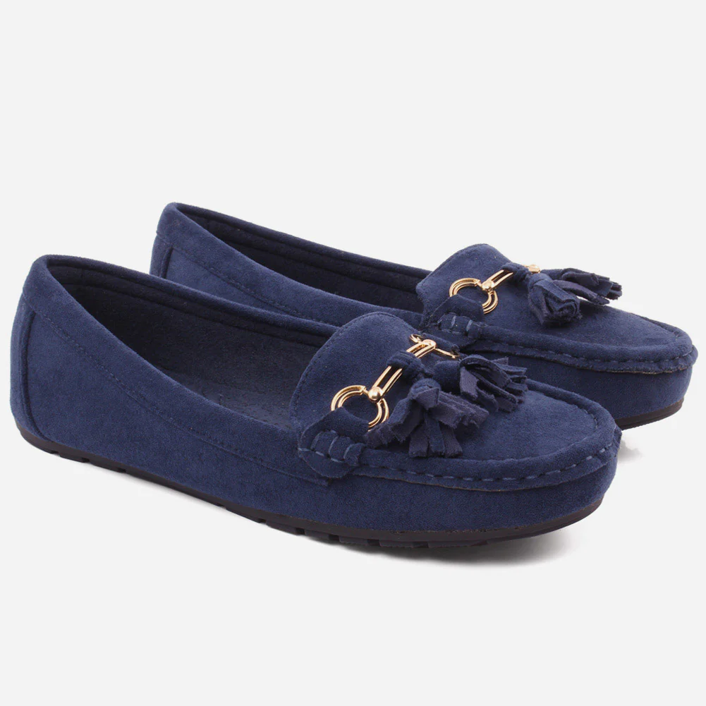 WOMEN "LEA" COMFORT SUEDE MOCCASINS - Image 2