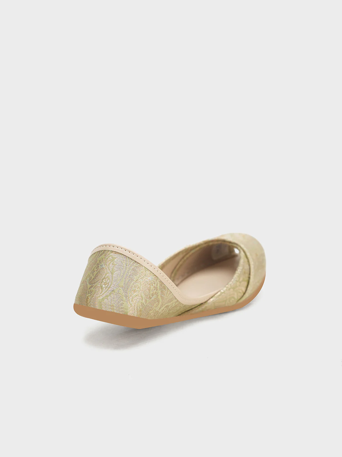 Women "LEHRANI" Open Toe Jamawar Khussa - Image 5