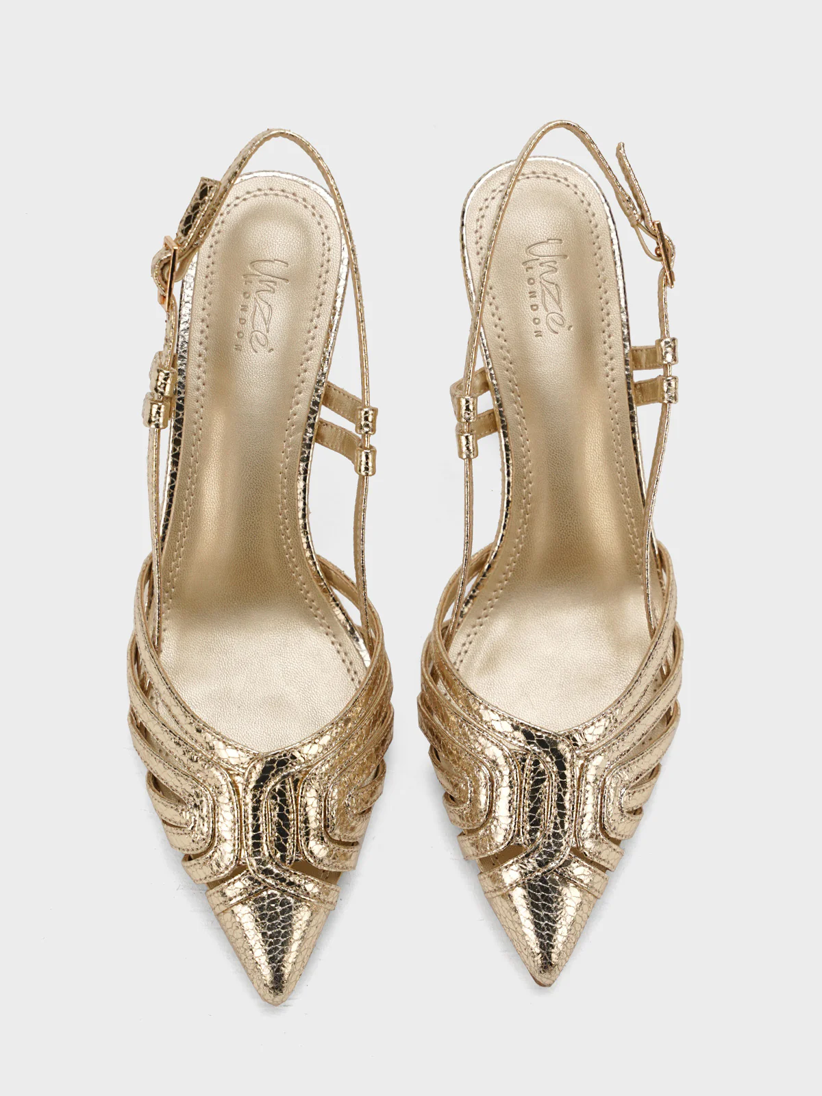 Women "LILITH" Pointed Toe Buckle Sandals - Image 6