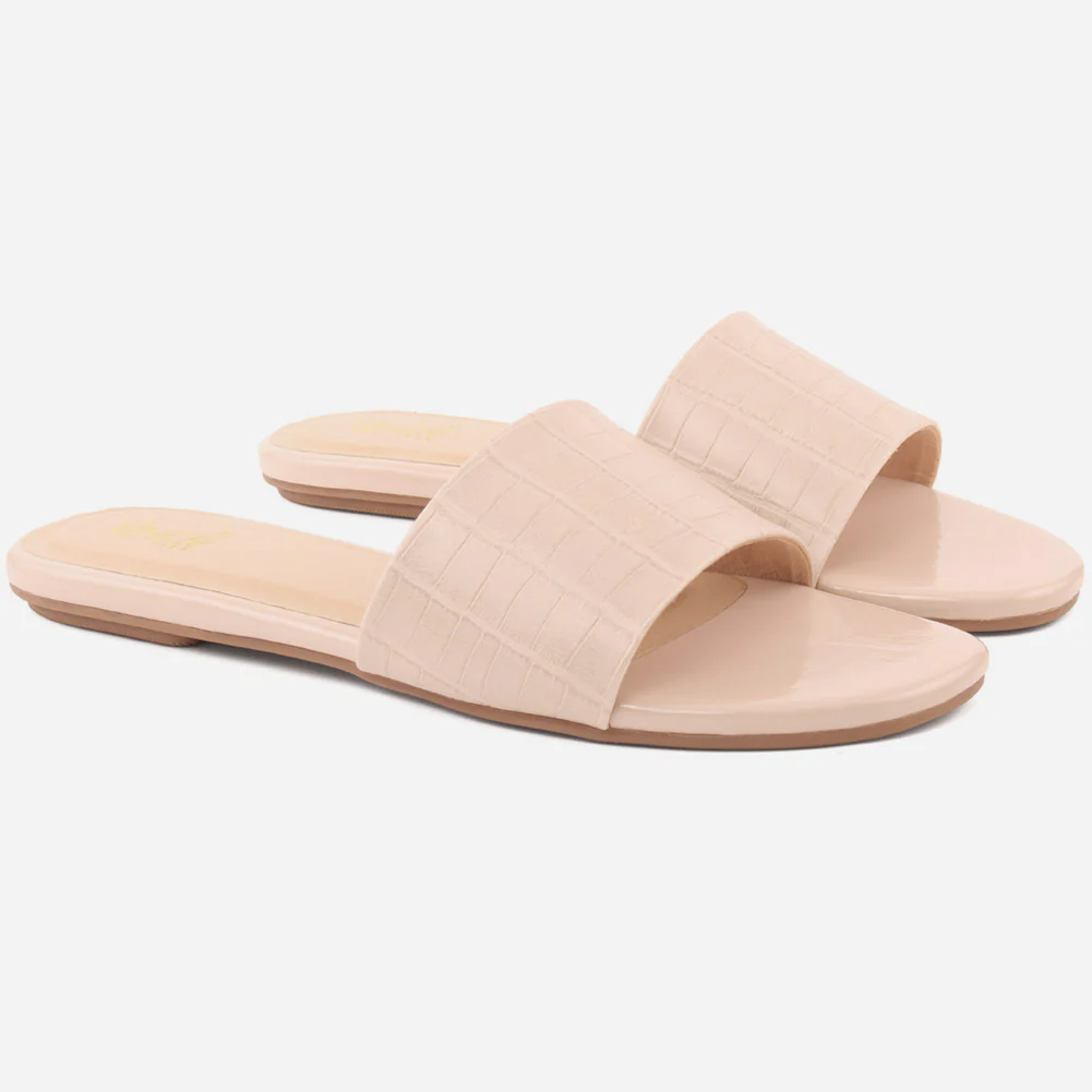 Women "LILY" Matt Slip On Slippers - Image 2