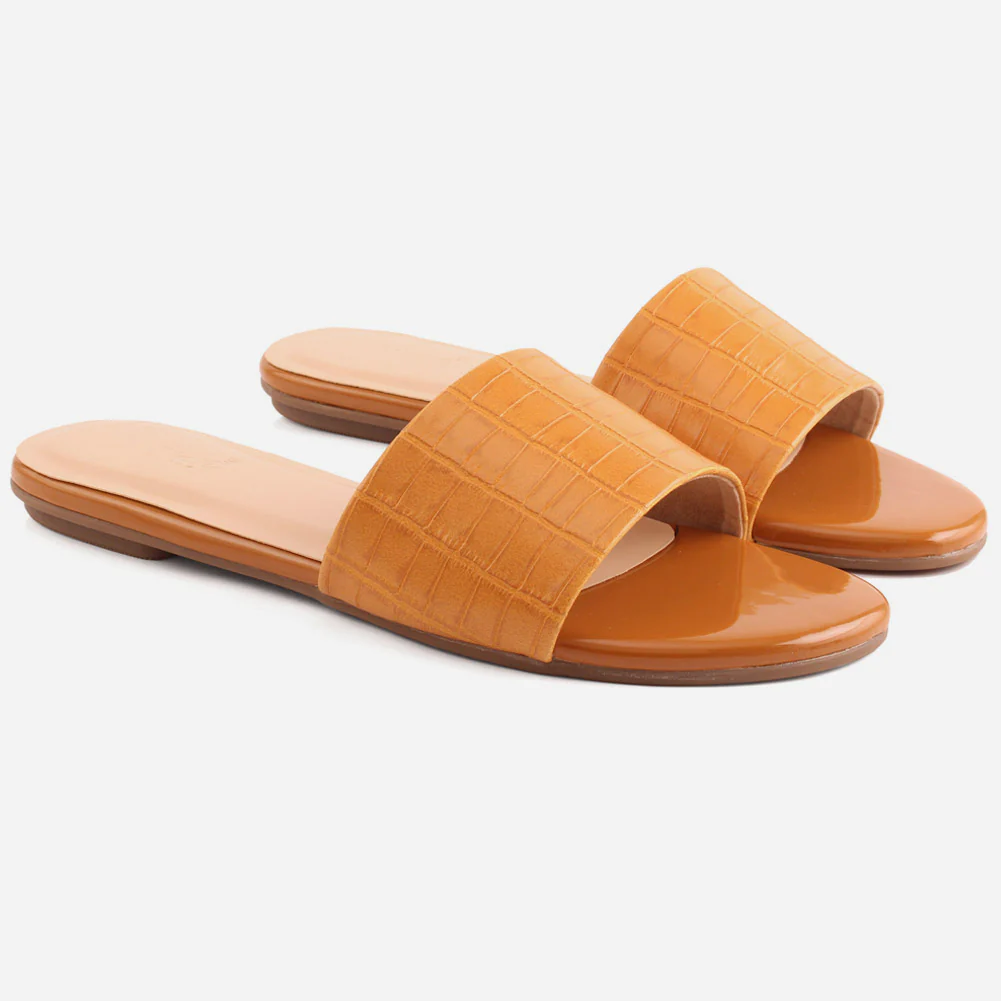 Women "LILY" Matt Slip On Slippers - Image 2