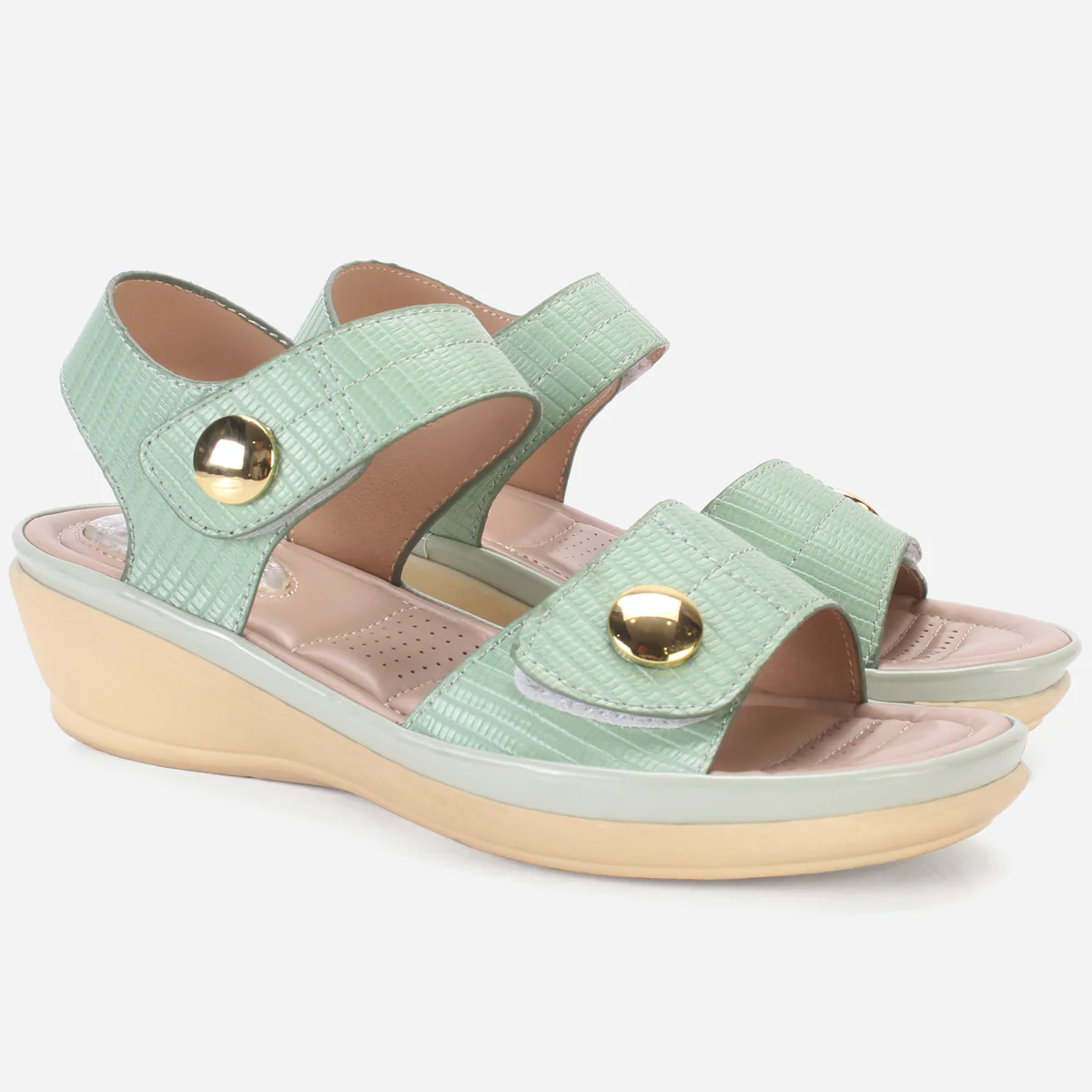 Women "LINDA"Comfort Ankle Strap Sandals - Image 2