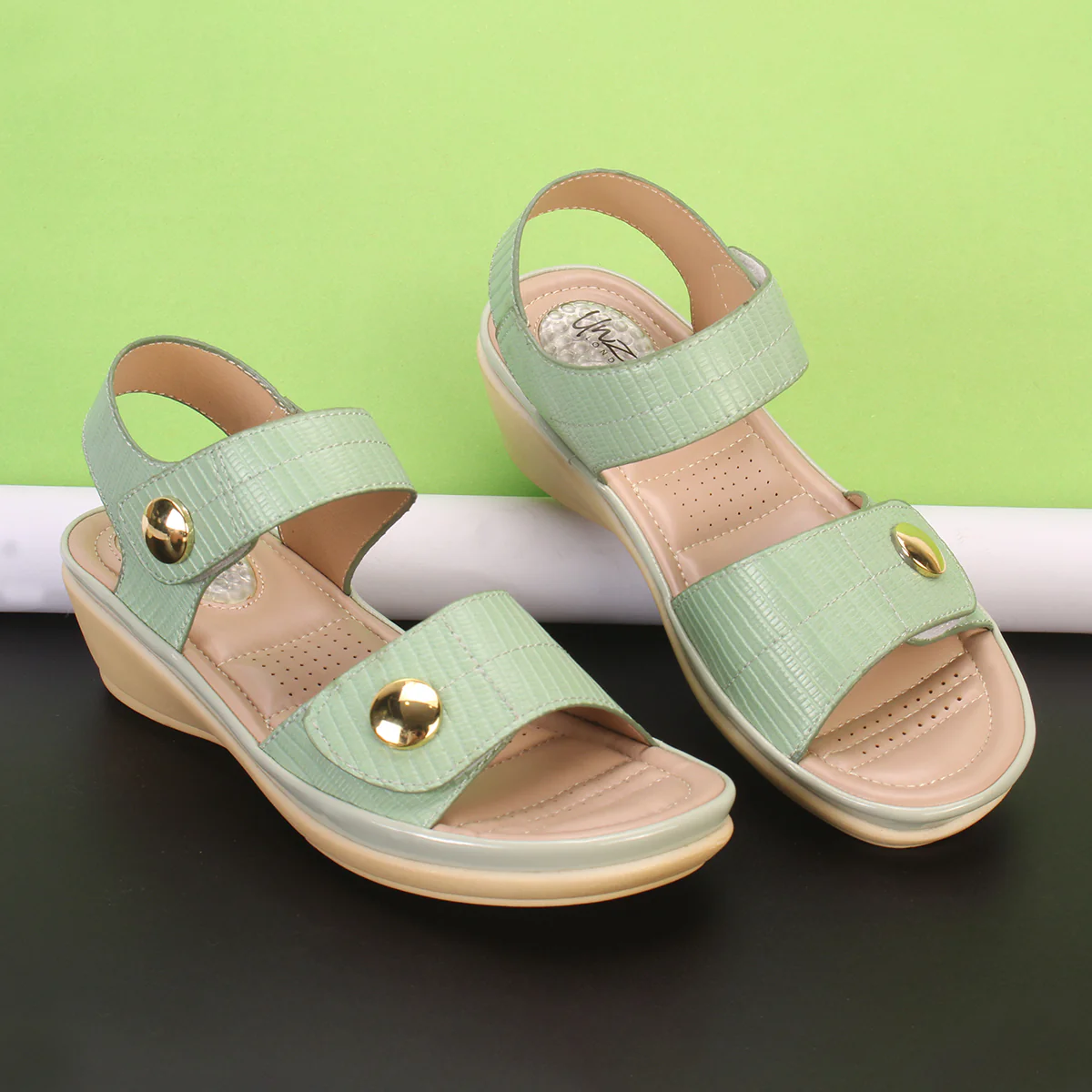 Women "LINDA"Comfort Ankle Strap Sandals - Image 6