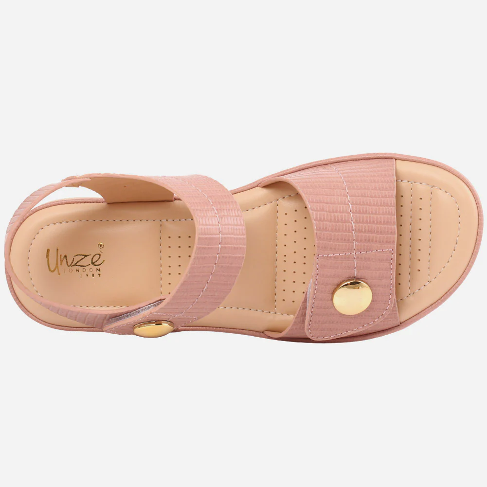 Women "LINDA"Comfort Ankle Strap Sandals - Image 4