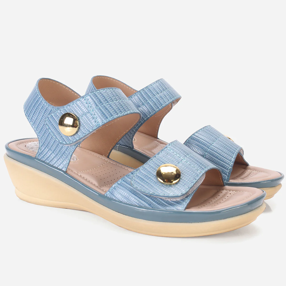 Women "LINDA"Comfort Ankle Strap Sandals - Image 2