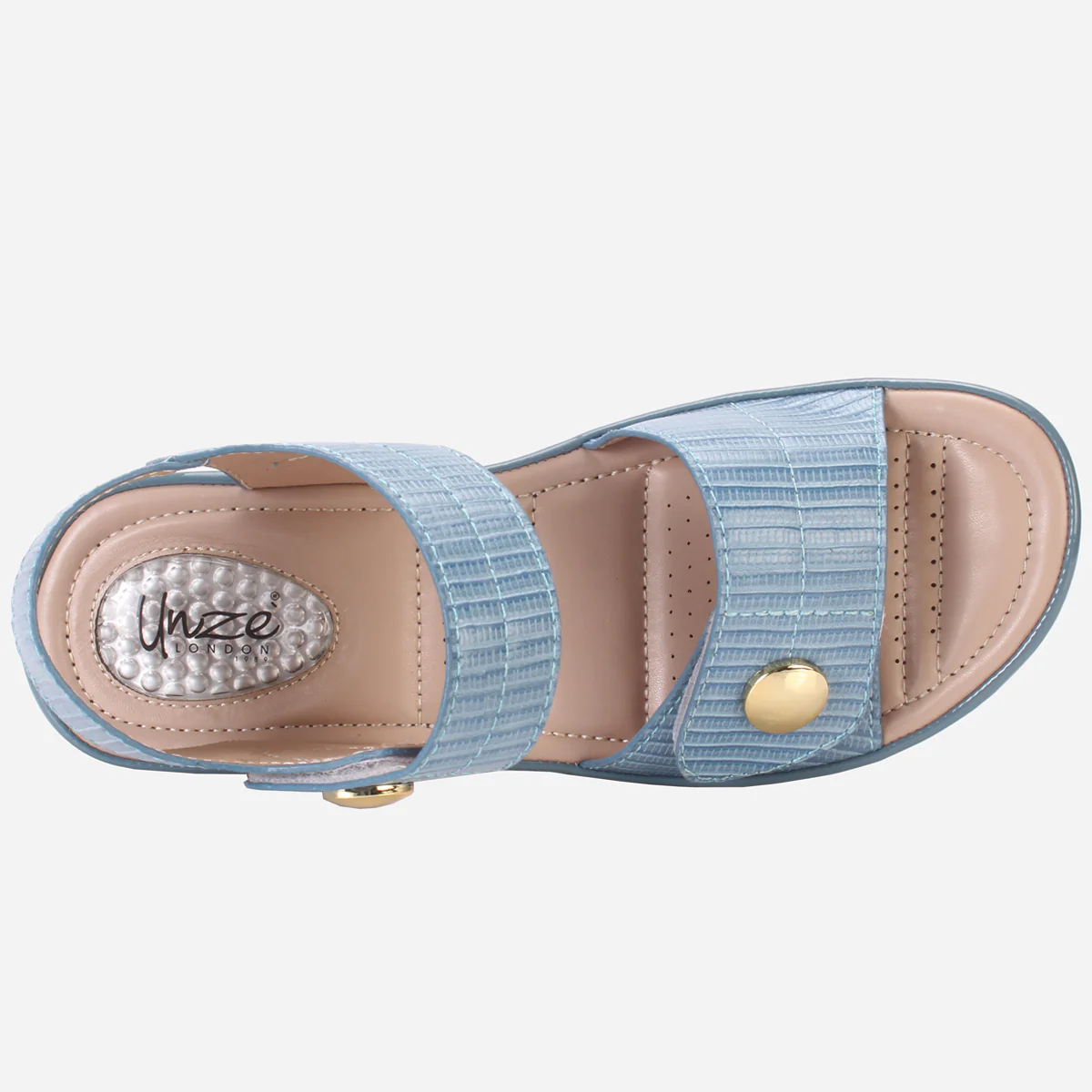 Women "LINDA"Comfort Ankle Strap Sandals - Image 4