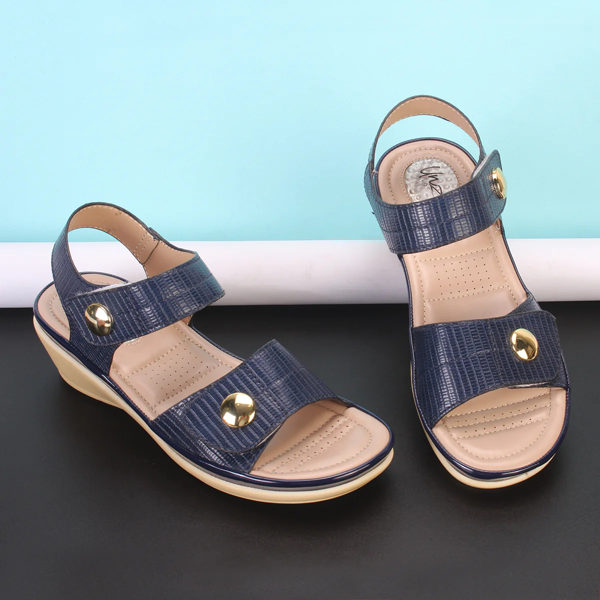 Women "LINDA"Comfort Ankle Strap Sandals - Image 6
