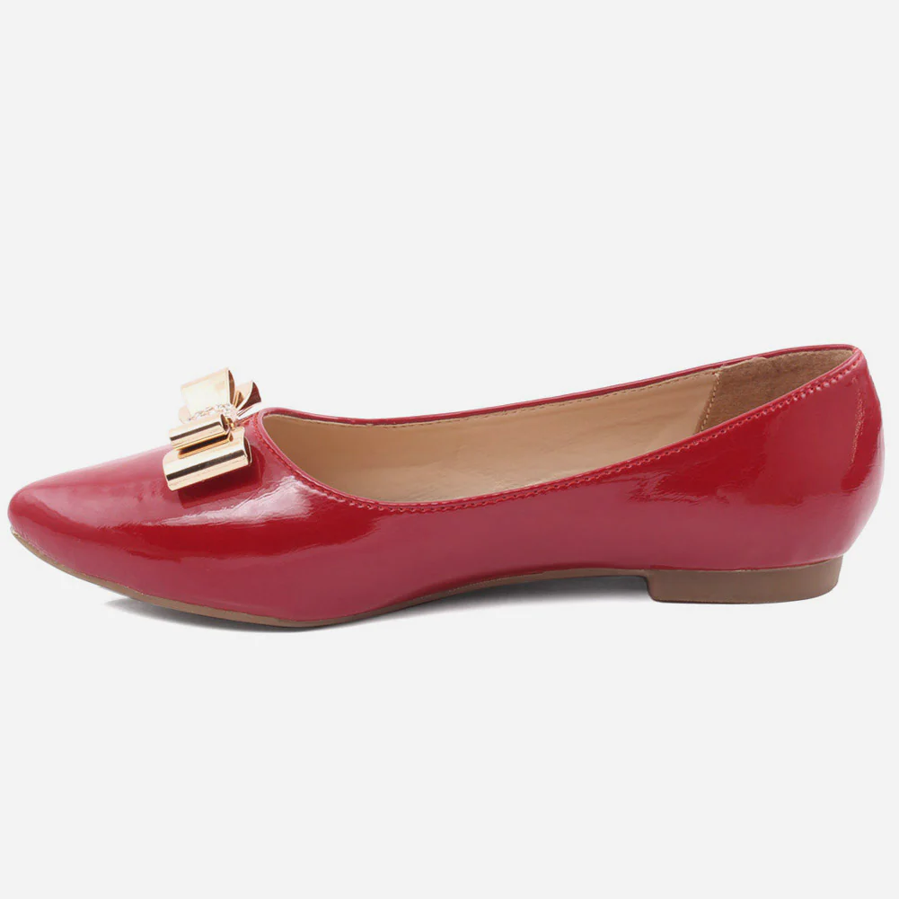 WOMEN "LIV" EYE CATCHING PATENT UPPER SHOES - Image 3