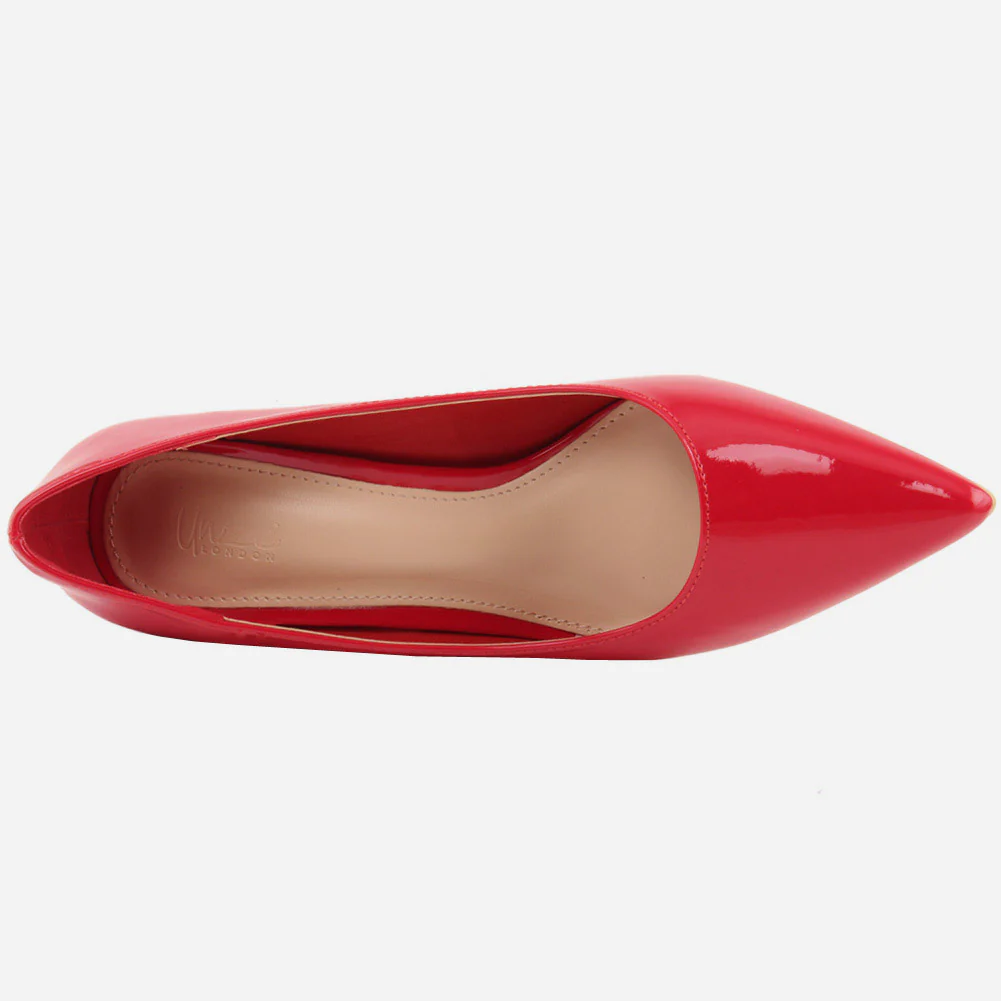 Women "LYNDY" Block Heel Court Shoes - Image 4