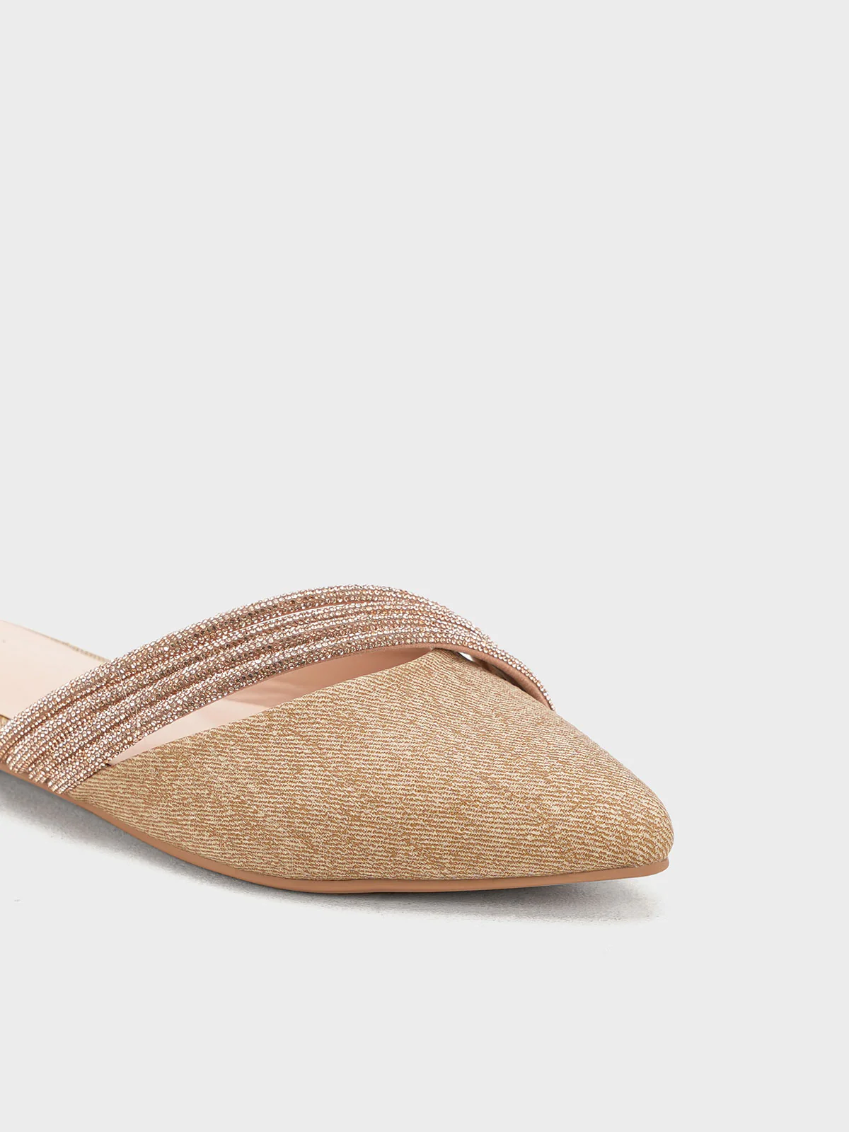Women "MACARIA" Pointed Slide-in Slippers - Image 4