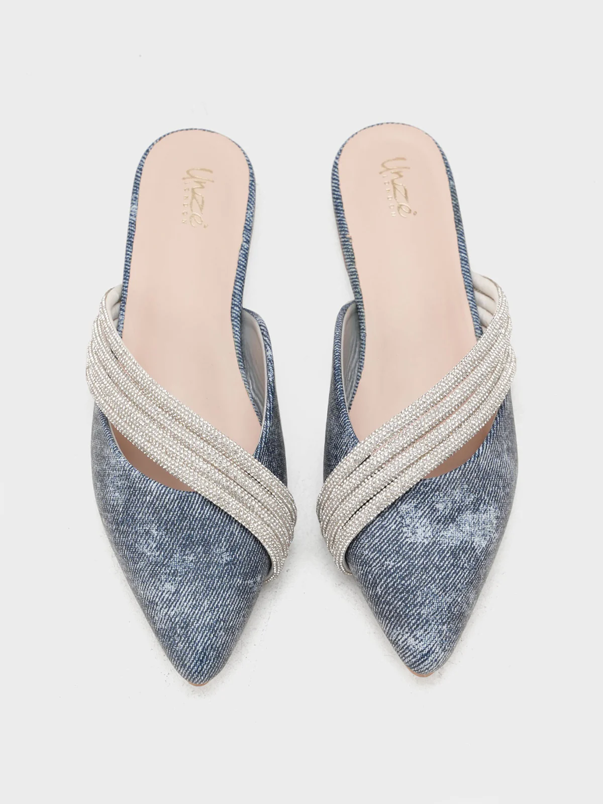 Women "MACARIA" Pointed Slide-in Slippers - Image 6