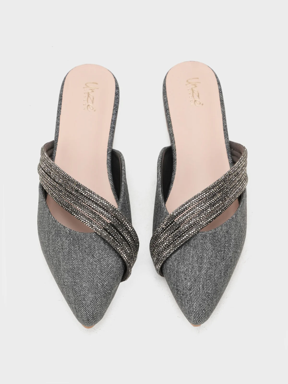Women "MACARIA" Pointed Slide-in Slippers - Image 6